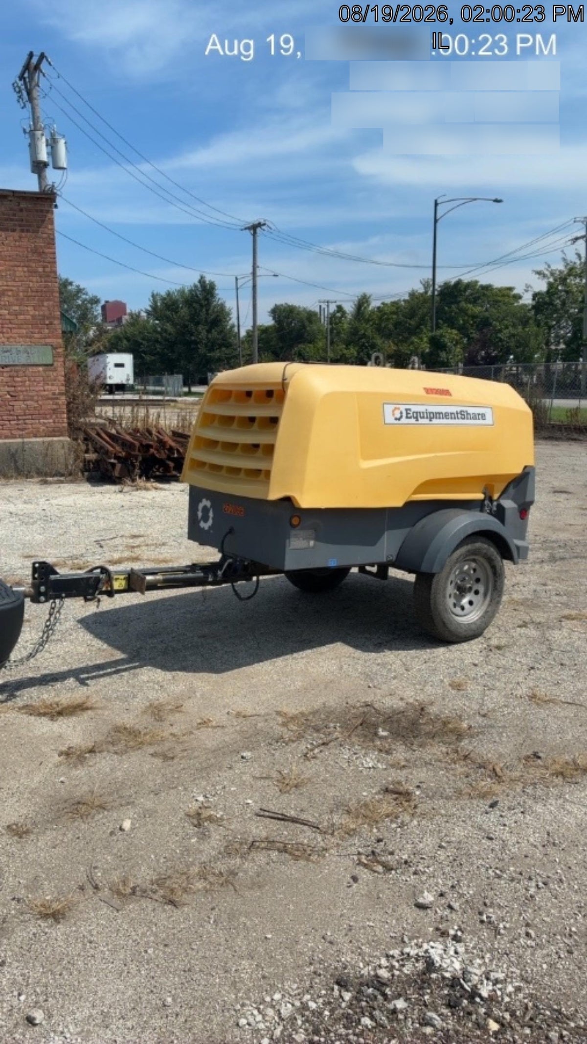 2022 ATLAS COPCO XAS188 CWK