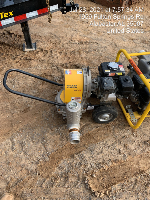 2019 WACKER NEUSON PDT3A