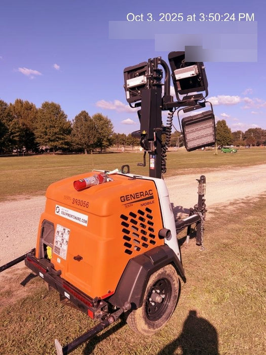 2024 Generac MLT2 Diesel, Flex Switch 120V Input, Powerzone Controller, 
(4) 320W LED Lights, 4kW Generator, 39.9 Gal Fuel Tank, 2" Ball, T3