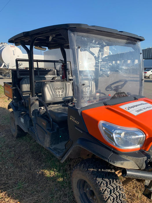 Kubota RTV-X1140W-H 4WD, LED Strobe, Windshield Acrylic Clear, Plastic Canopy, Wire Harness Kit, Backup Alarm