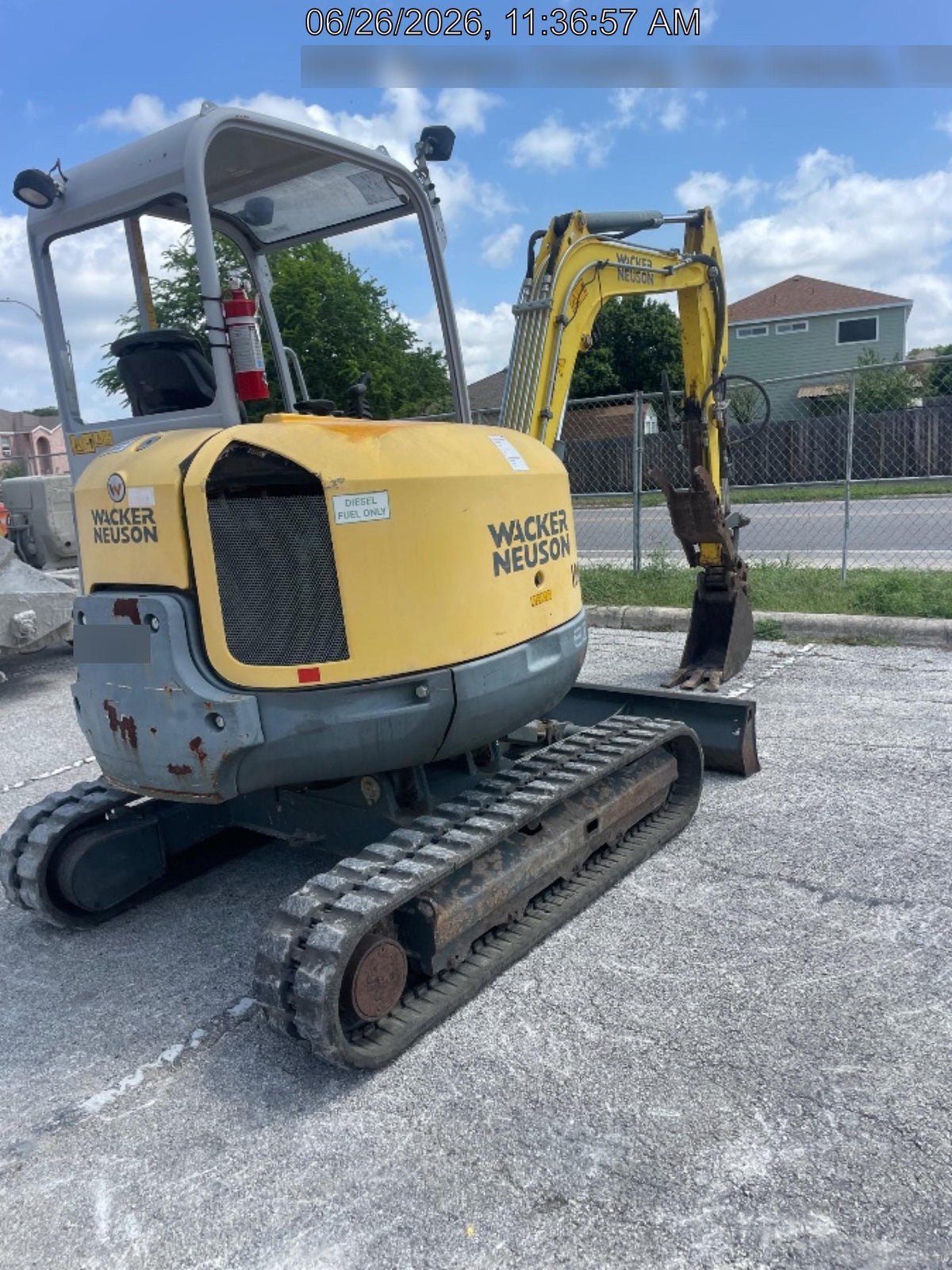 2018 WACKER NEUSON EZ38