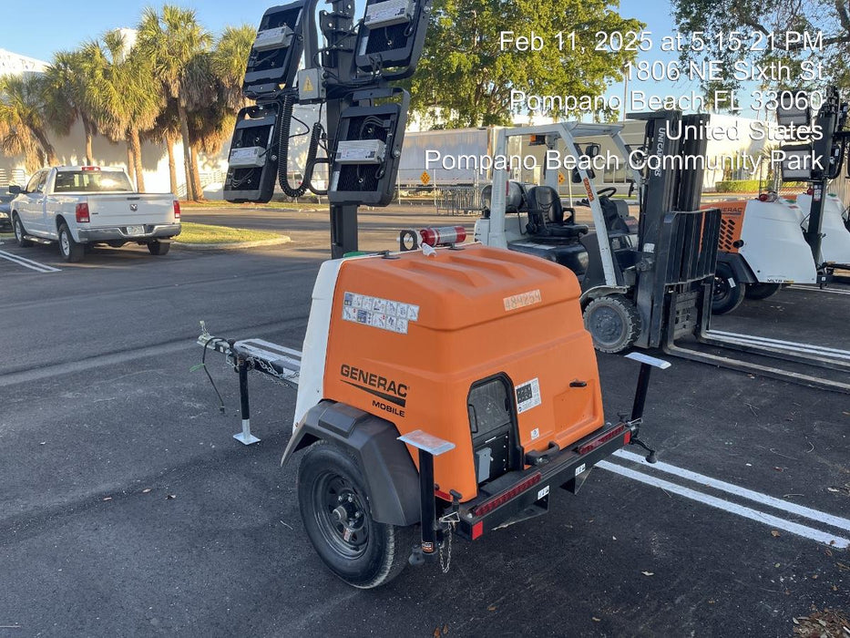 2025 Generac MLTS-4 Diesel, Mitsubishi L2E, 7.1 hp @1800 rpm, Flex Switch 120V Input, Powerzone Controller, (4) 320W LED Lights, 4kW Generator, 39.9 Gal Fuel Tank, 2" Ball, T3, ES Decals
