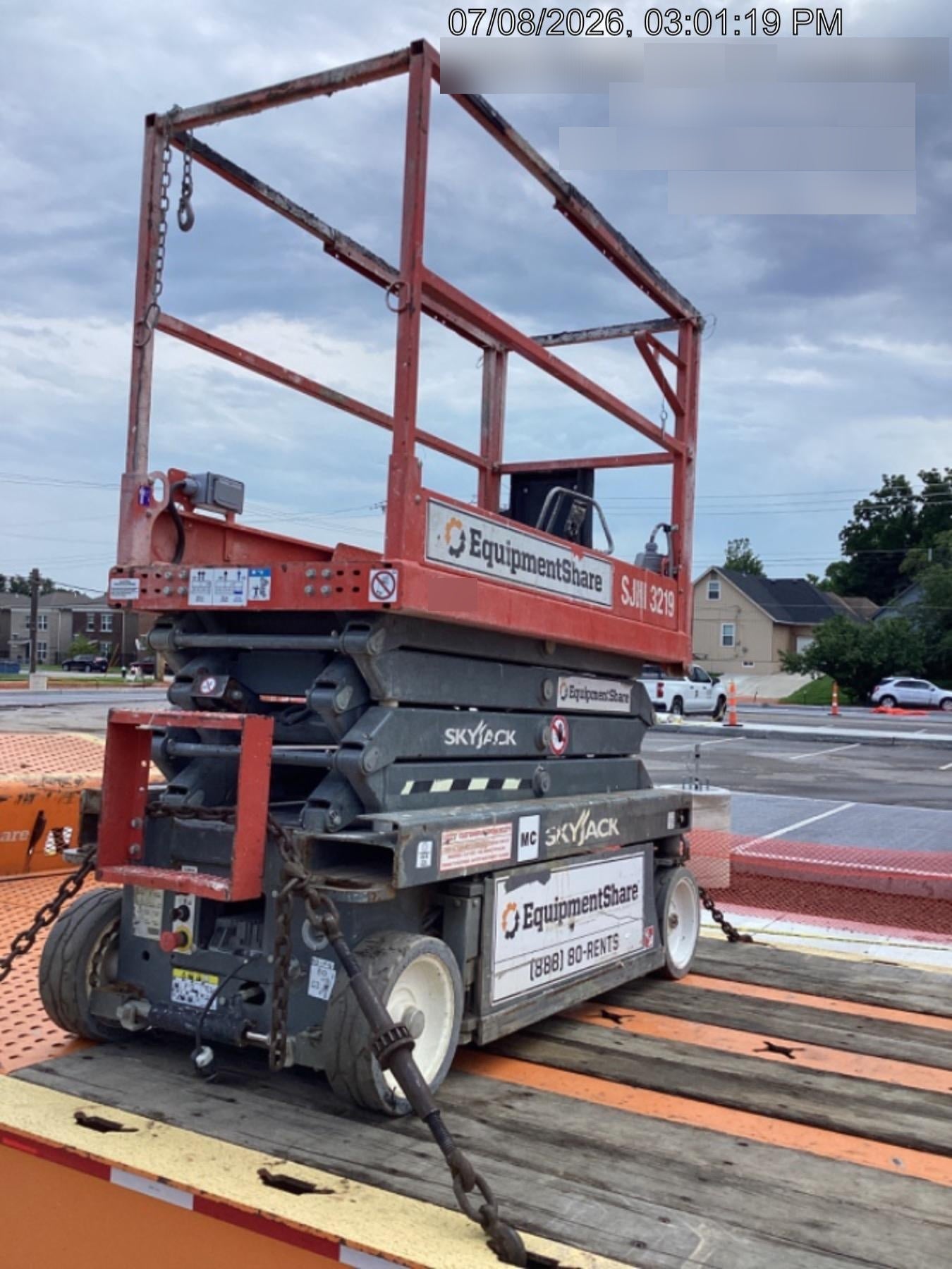 2019 Skyjack SJIII-3219 Standard Options, Trojan Batteries