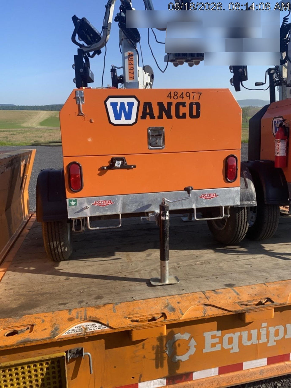 2025 Wanco WLTT-4MM4K Diesel, Mitsubishi L2E, 9.0HP @1800 rpm, Deep Sea Controller, Shore Power Plug, Auto Start, (4) 350W LED Floodlights, 4kW Generator, 60 Gal Fuel Tank, 2" Ball, T3