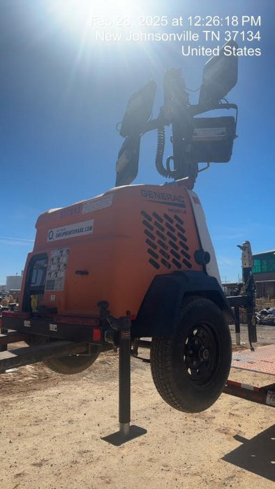 2023 Generac MLT2 Diesel, Flex Switch 120V Input, Powerzone Controller, 
(4) 320W LED Lights, 4kW Generator, 39.9 Gal Fuel Tank, 2" Ball, T3