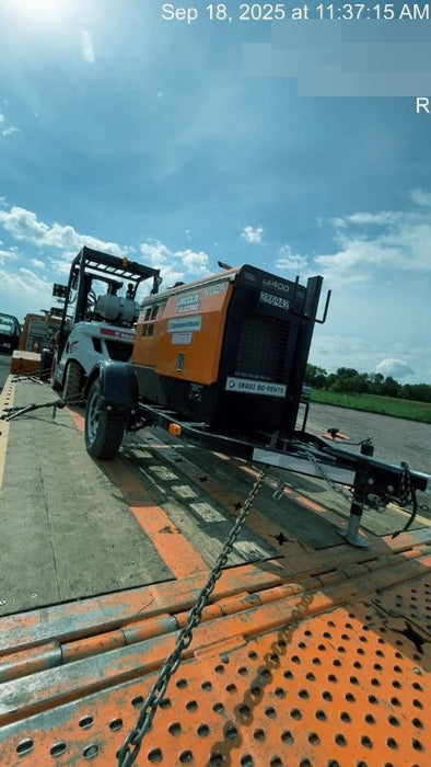 2022 Lincoln Electric LE400 Kubota V1505, Trlr, Cable Rack, Light Kit, ES Decals, T3