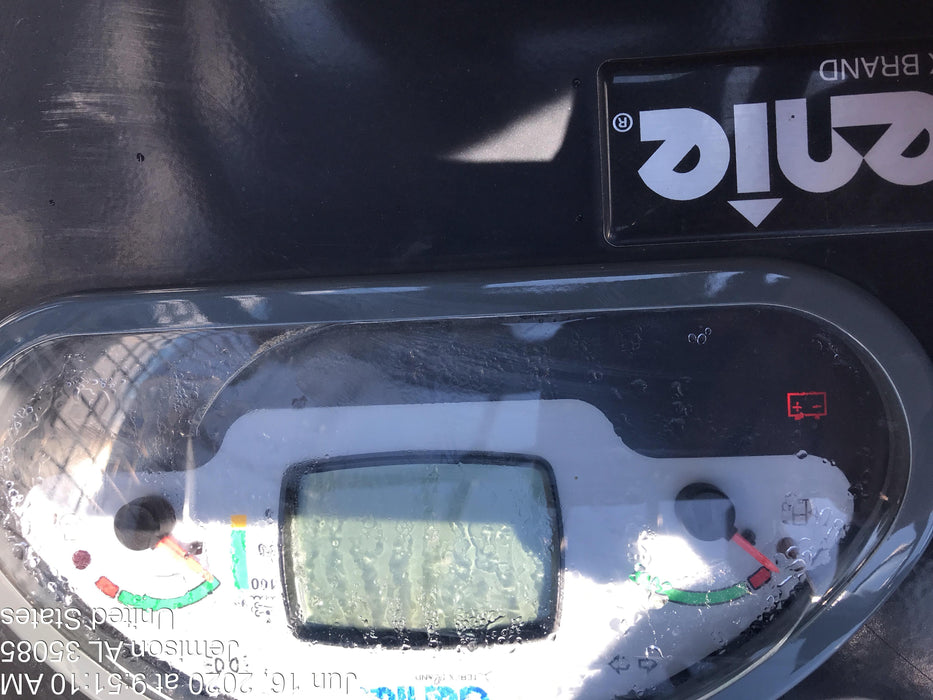 2019 Genie GTH-636 Canopy, Solid RT Tires, LED Work Lights, Beacon 60" QA Carriage, 48" Forks