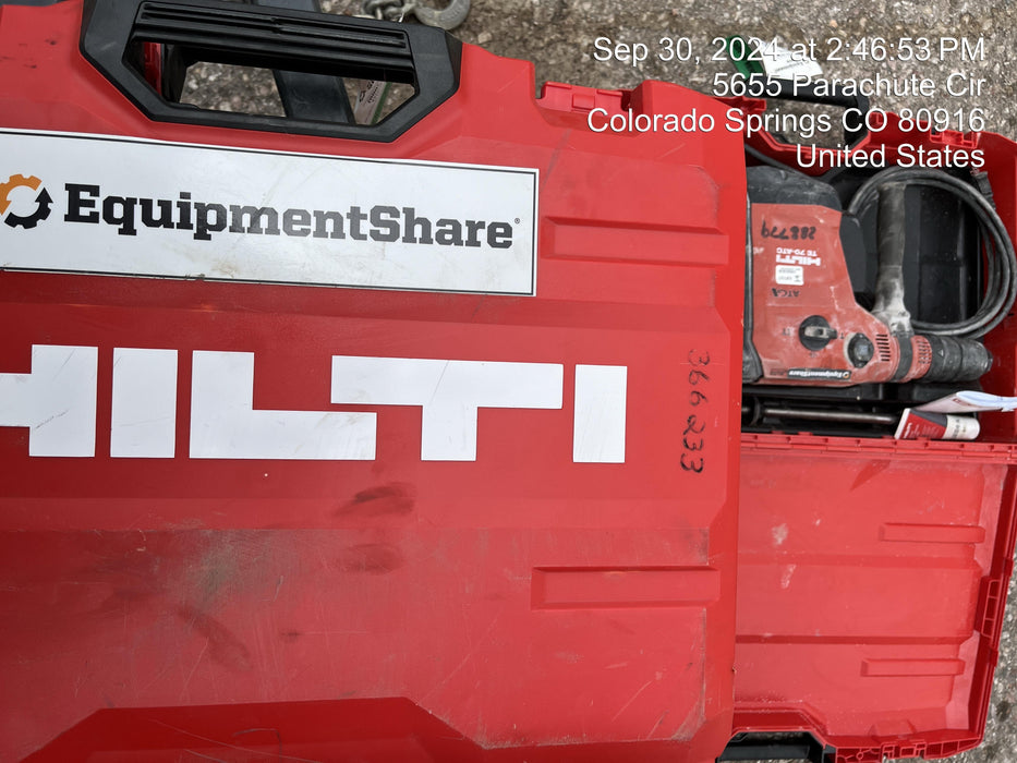2023 HILTI TE 50-AVR