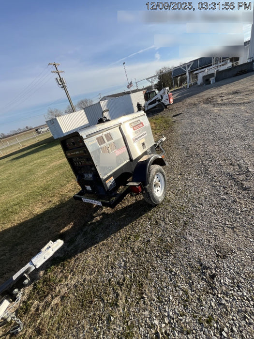 2019 Lincoln Electric Vantage 322 Ready-Pak 3, Two Wheel Trailer, Fender and Light Kit, Cable Rack