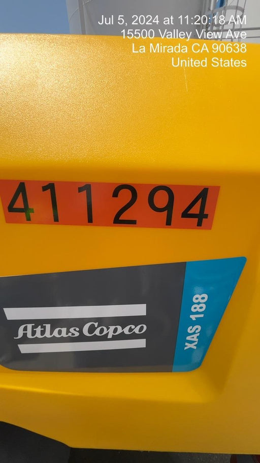 2024 ATLAS COPCO XAS188 CWK