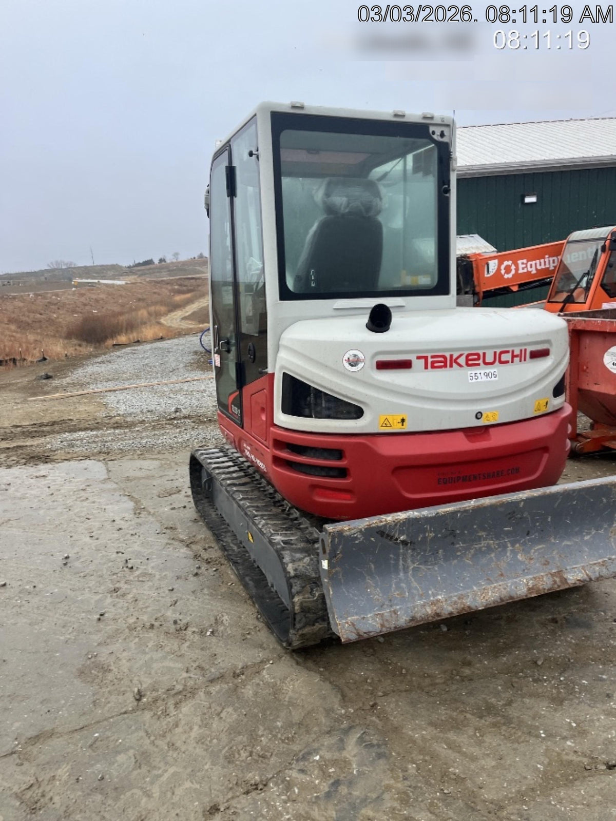 2025 TAKEUCHI TB250-2CR