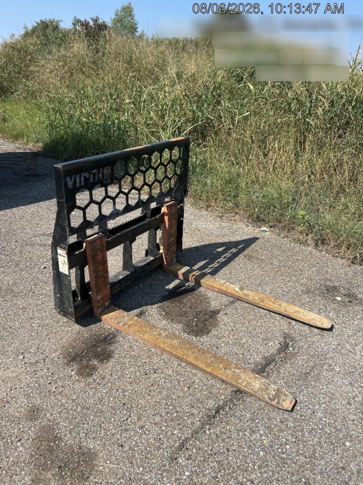 2024 VIRNIG 48" Pallet Forks - Virnig
