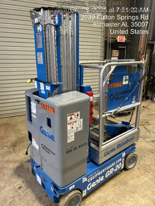 2025 GENIE GR-20