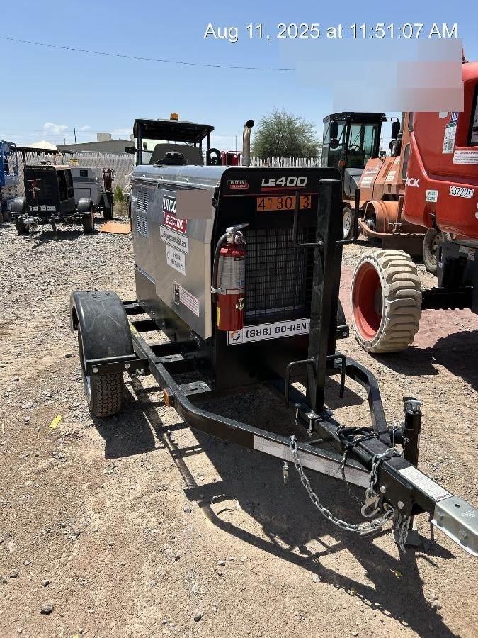 2024 Lincoln Electric LE400 Kubota V1505, Trlr, Cable Rack, Light Kit, ES Decals, T3
