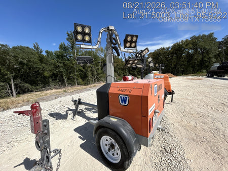 2024 Wanco WLTT-4MM4K Diesel, Deep Sea Controller, Shore Power Plug, Auto Start, (4) 350W LED Floodlights, 4kW Generator, 60 Gal Fuel Tank, 2" Ball, T3