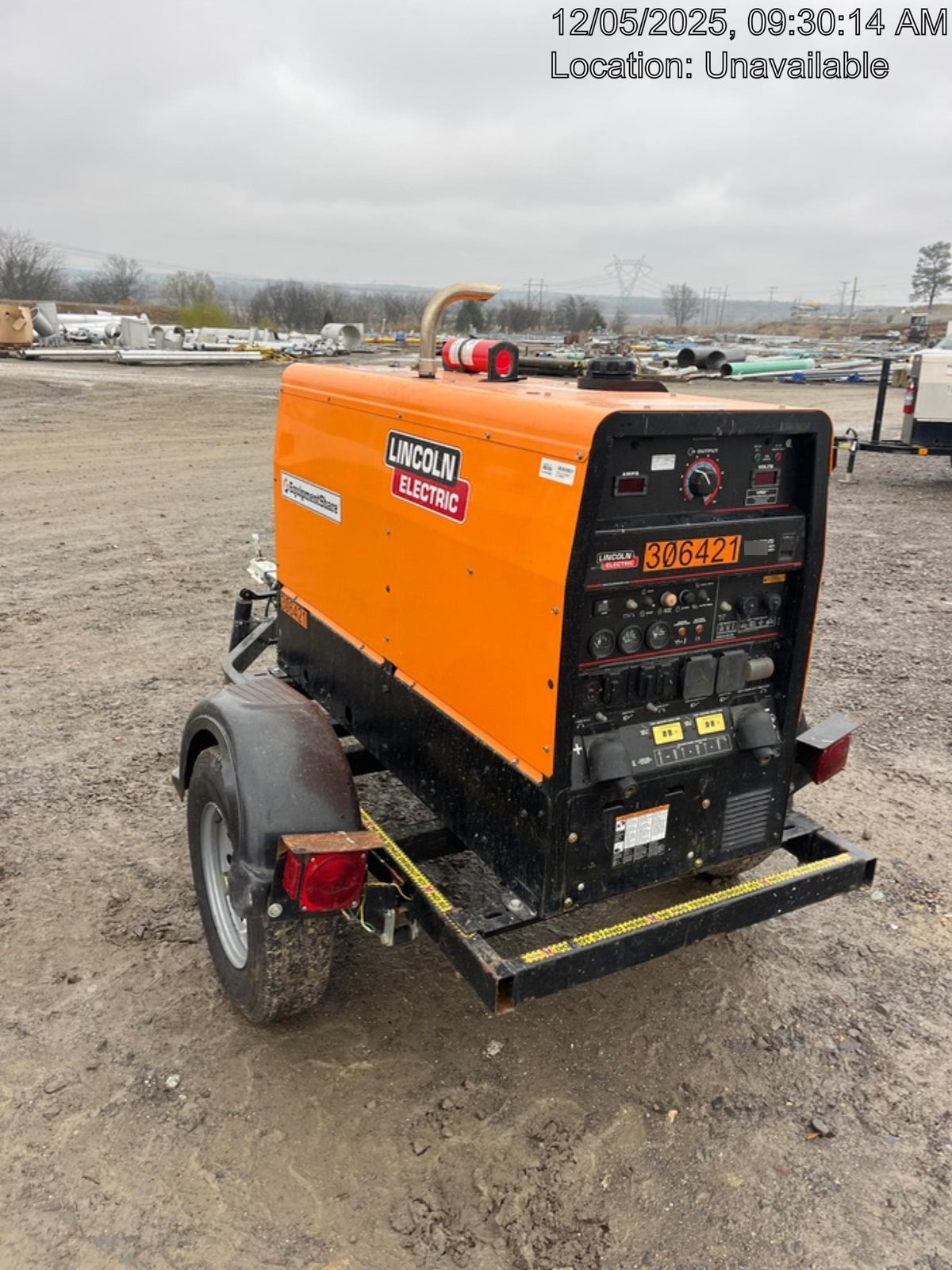 2023 Lincoln Electric LE400 Kubota V1505, Trlr, Cable Rack, Light Kit, ES Decals, T3