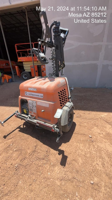 2023 Generac MLT2 Diesel, Flex Switch 120V Input, Powerzone Controller, (4) 320W LED Lights, 4kW Generator, 39.9 Gal Fuel Tank, 2" Ball, T3