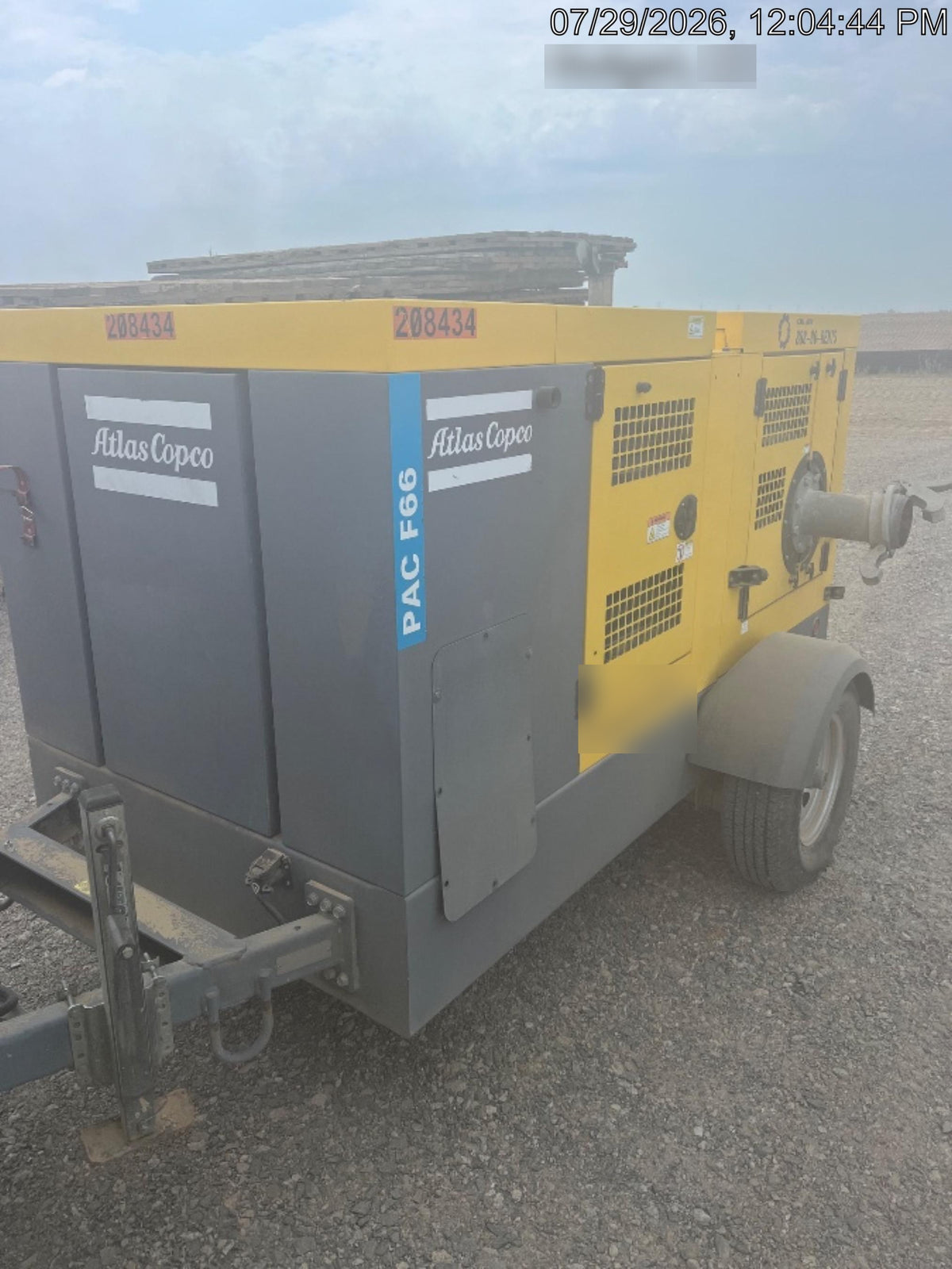 2022 ATLAS COPCO PAC F66 KD-S