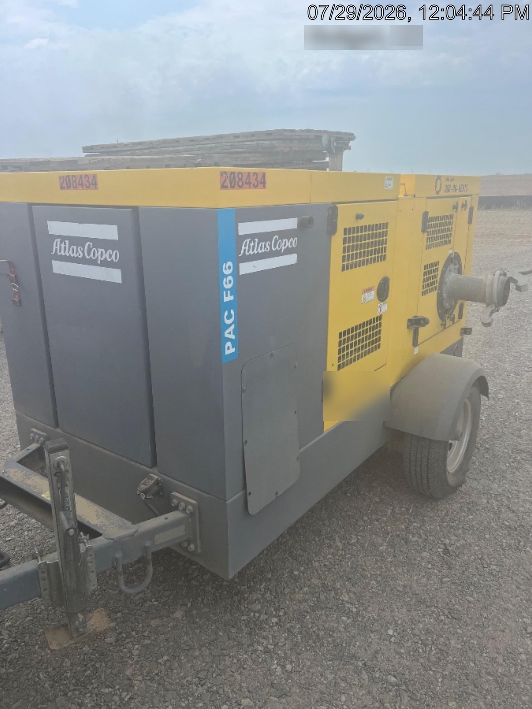 2022 ATLAS COPCO PAC F66 KD-S