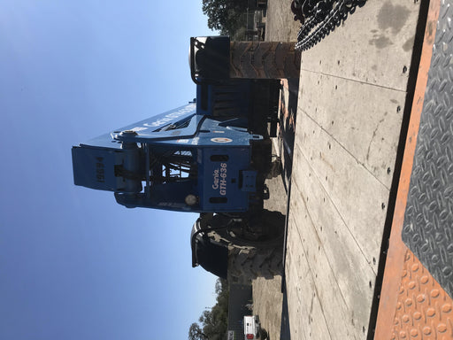 2018 Genie GTH-636 Genie GTH-636 w/Open ROPS, Work Lights, Solid Tires, RH Cab Mesh, Beacon, 48" Carriage and Forks