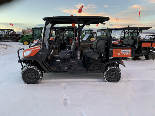 2021 Kubota RTV-X1140W-H Plastic Canopy, Windshield Acrylic Clear, LED Strobe Light, Wire Harness Kit, Back up Alarm