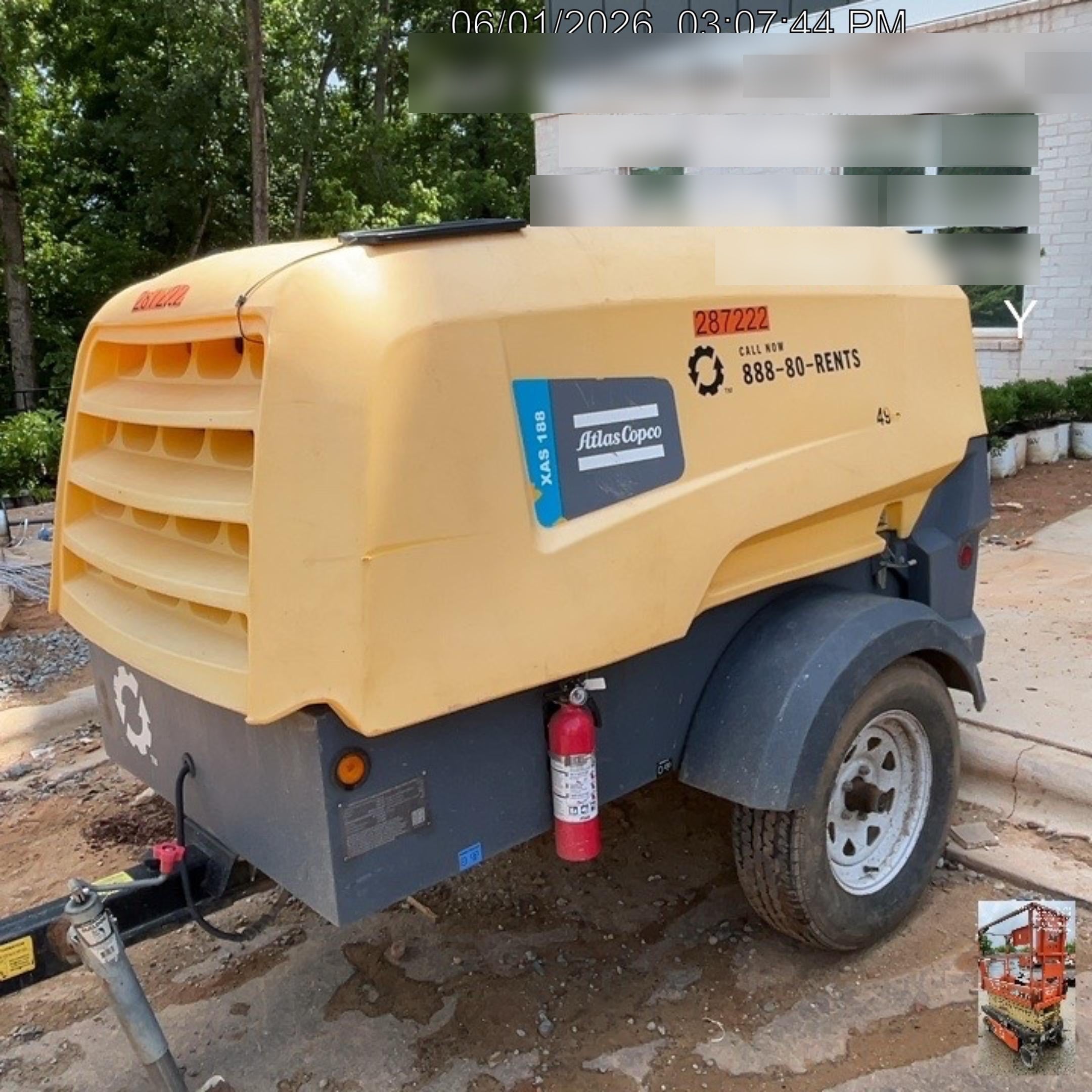 2023 ATLAS COPCO XAS188 CWK