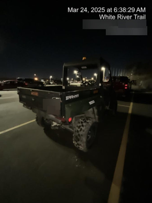 2021 Yanmar YU1000 Canopy, Steel Wheel, Poly WindShield, Beacon, Backup Alarm