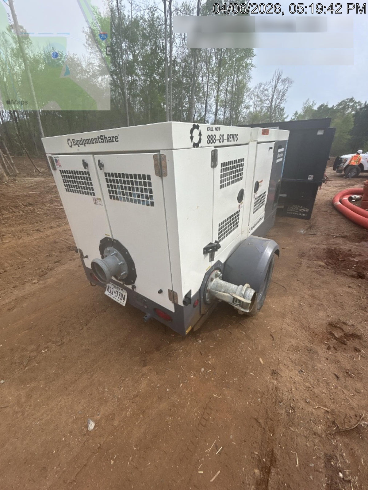 2020 ATLAS COPCO PAS 150 HF CS Enclosed