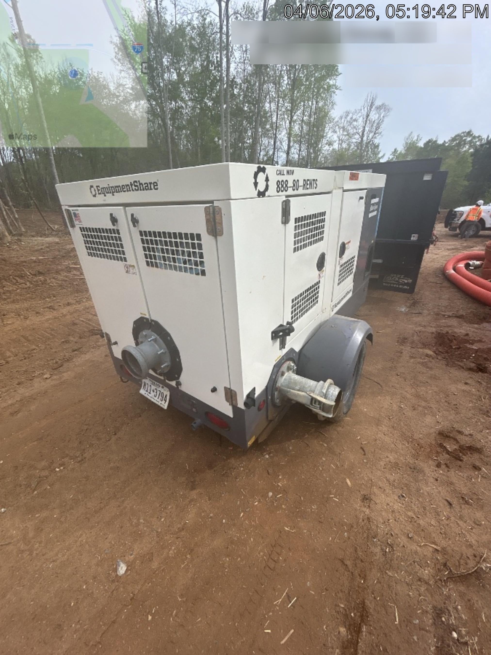 2020 ATLAS COPCO PAS 150 HF CS Enclosed