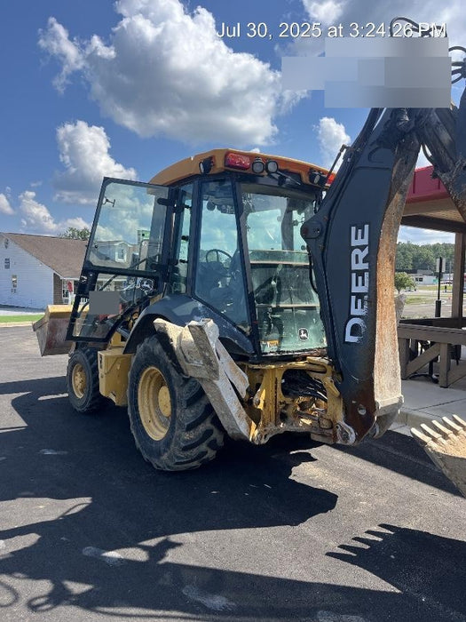 2019 John Deere 310LEP - Extendable Stick 4WD, Enclosed Cab w/Heat, AC , Extendable dipper, ISO Controls, Rear Auxiliary Hydraulics, Manual QC, Buckets: 12”, 18”, and 24”, 5yr / 5,000hr Extended Powertrain and Hydraulics