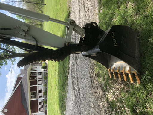 2019 Takeuchi TB290 Cab/Heat/AC Rubber tracks, Dozer blade, Travel alarm, Auxiliary hydraulics w/Manual QC, Hydraulic thumb, 18", 24", and 36" Buckets