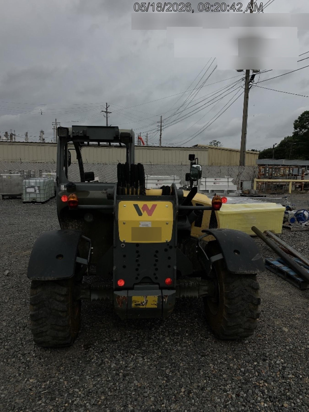 2018 WACKER NEUSON TH627