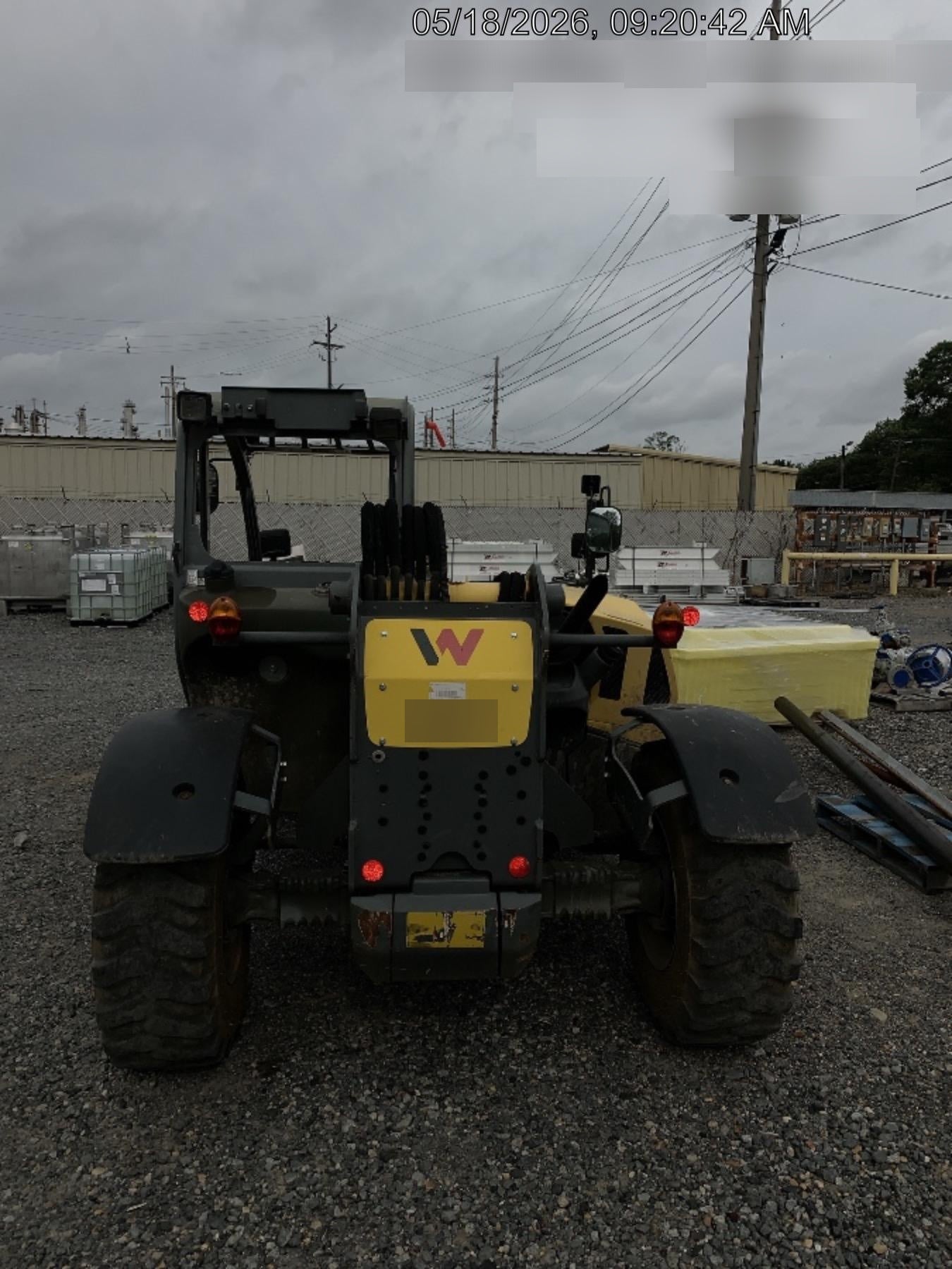 2018 WACKER NEUSON TH627