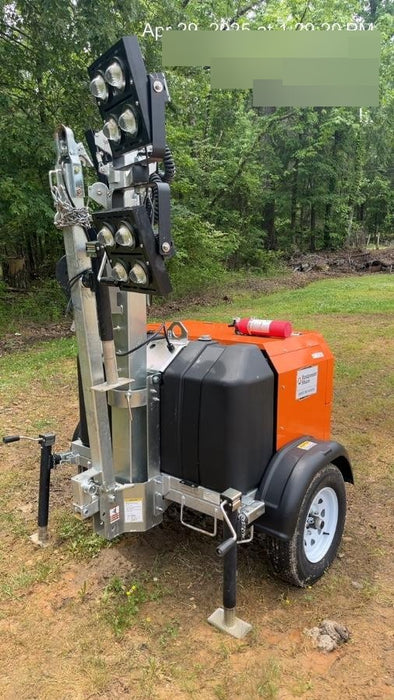 2024 Wanco WLTT-4MM4K Diesel, Deep Sea Controller, Shore Power Plug, Auto Start, (4) 350W LED Floodlights, 4kW Generator, 60 Gal Fuel Tank, 2" Ball, T3