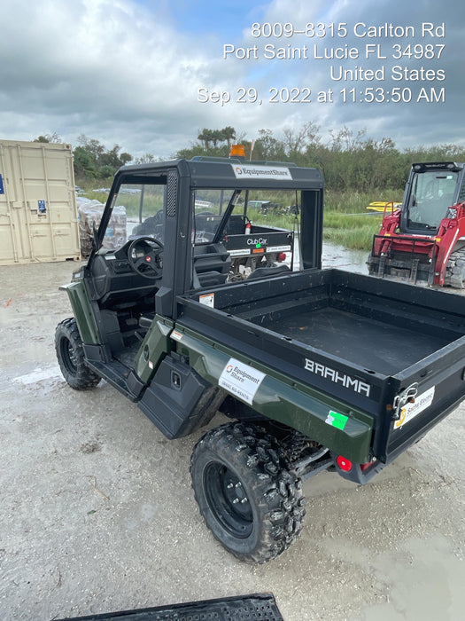 2021 Yanmar YU1000 Canopy, Steel Wheel, Poly WindShield, Beacon, Backup Alarm