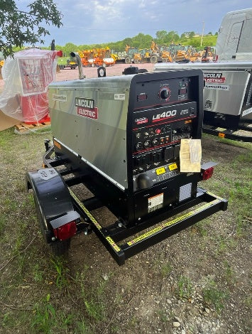 2024 Lincoln Electric LE400 Kubota V1505, Trlr, Cable Rack, Light Kit, ES Decals, T3