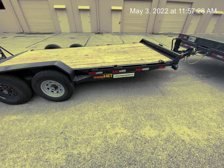 2021 BIG TEX TRAILER 14ET-18BK-KR