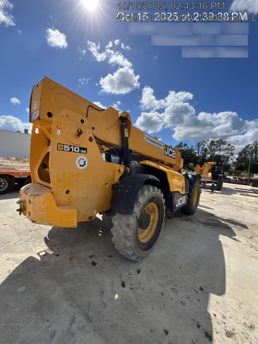 2020 JCB 510-56 Canopy, Solid Tires, Work Lights, Beacon, Aux Hydraulics, Back up Alarm, Lifting Eye, ES Decals