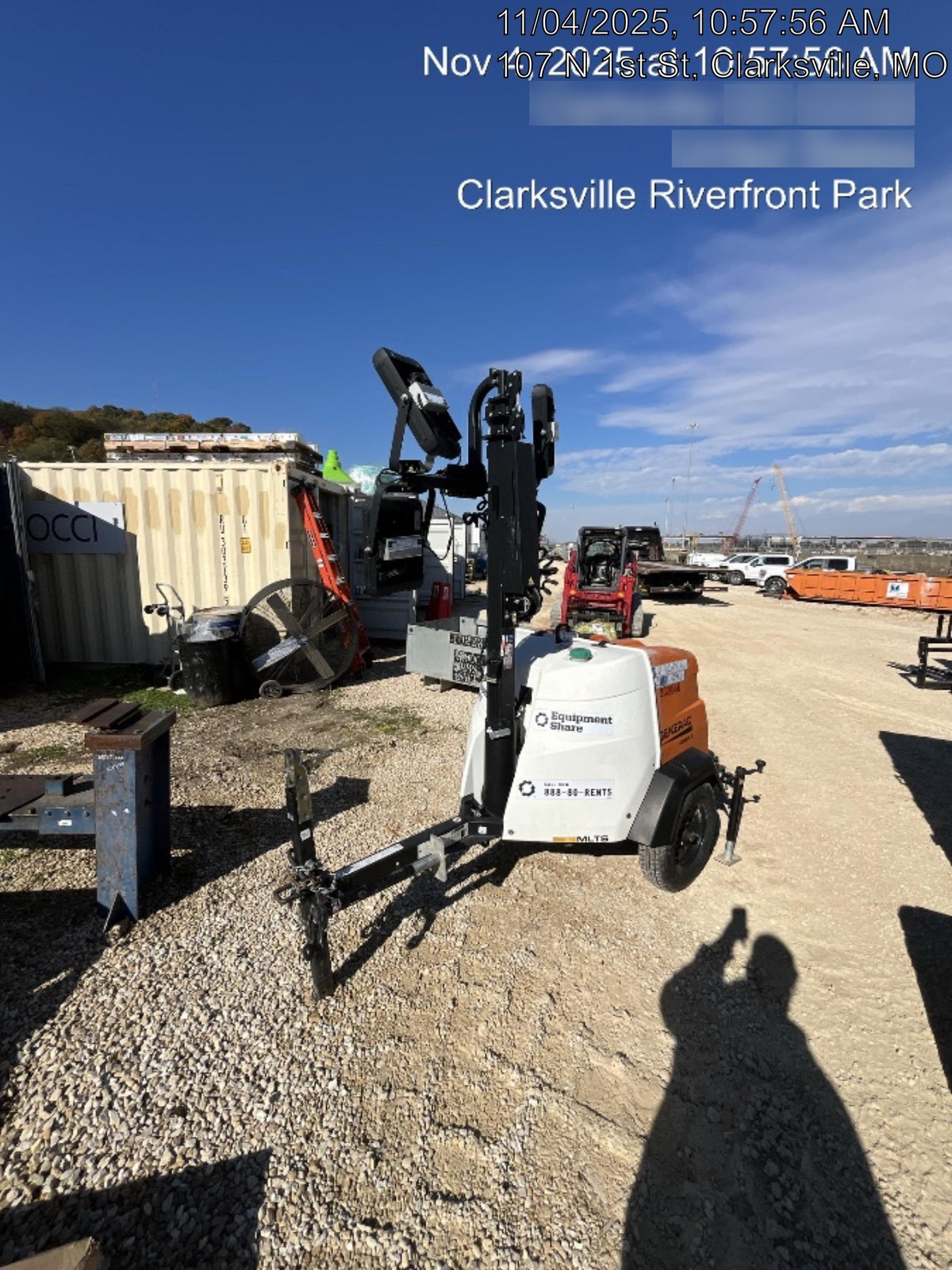 2023 Generac MLT2 Diesel, Flex Switch 120V Input, Powerzone Controller, (4) 320W LED Lights, 4kW Generator, 39.9 Gal Fuel Tank, 2" Ball, T3