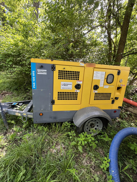 2020 ATLAS COPCO PAS 100 HF CS Enclosed