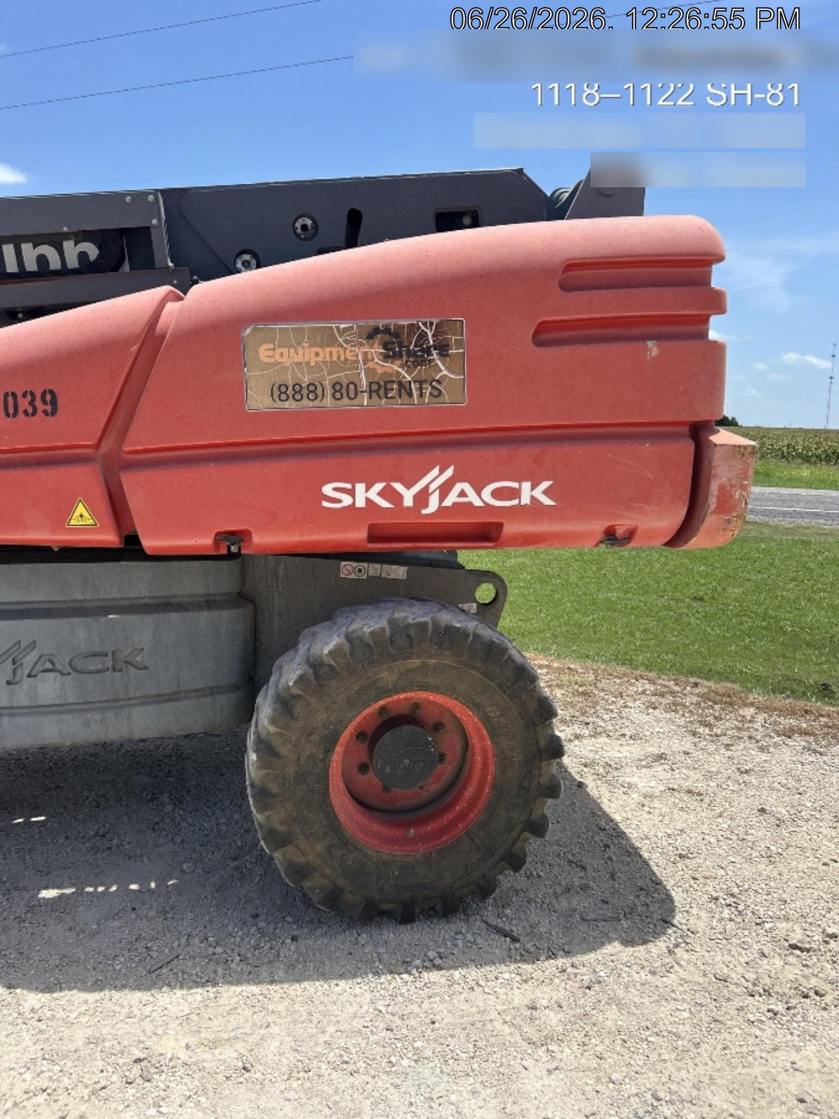 2017 SKYJACK SJ66T