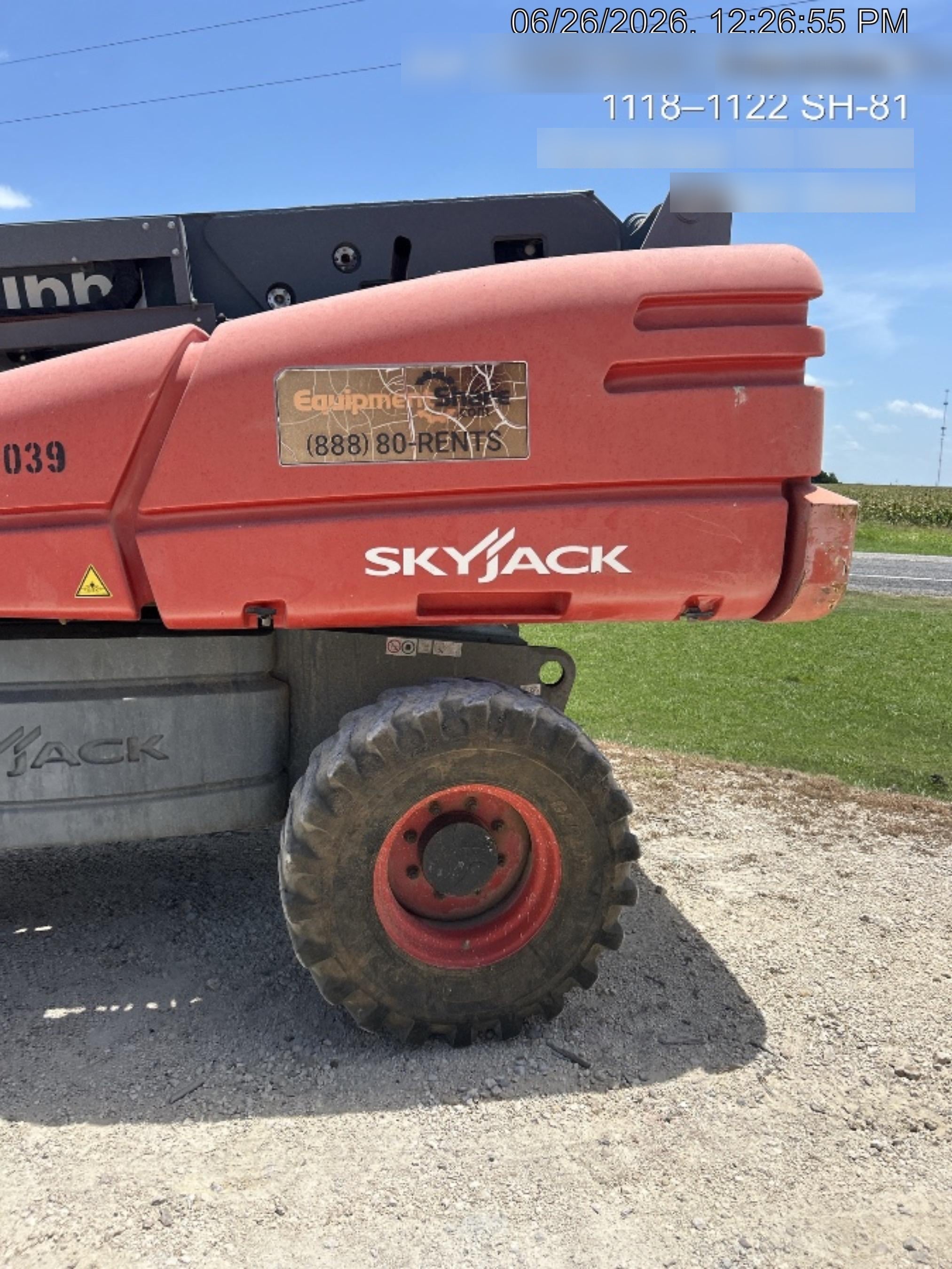 2017 SKYJACK SJ66T