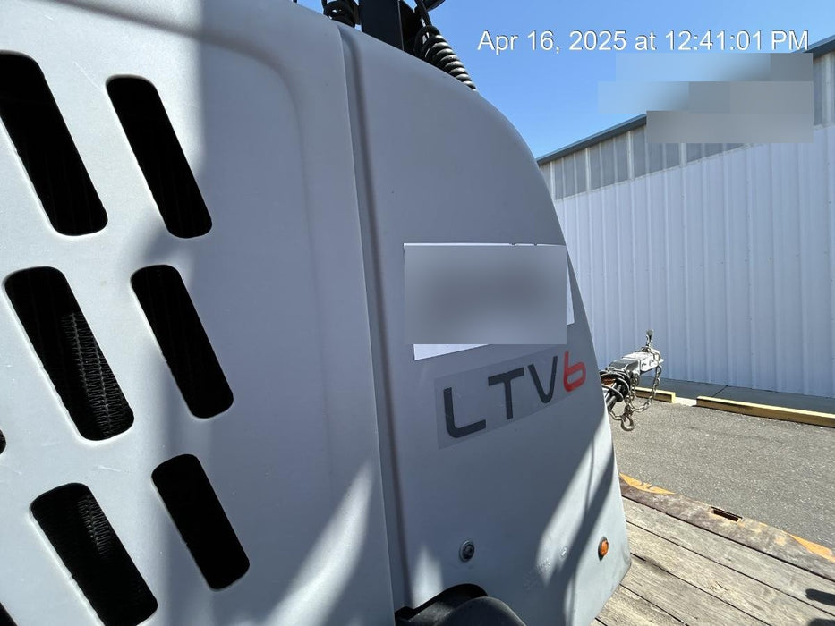 2019 Wacker Neuson LTV6L-MH Wacker Neuson LTV6L Mobile Light Tower w/Fuel Level Sensor Installed