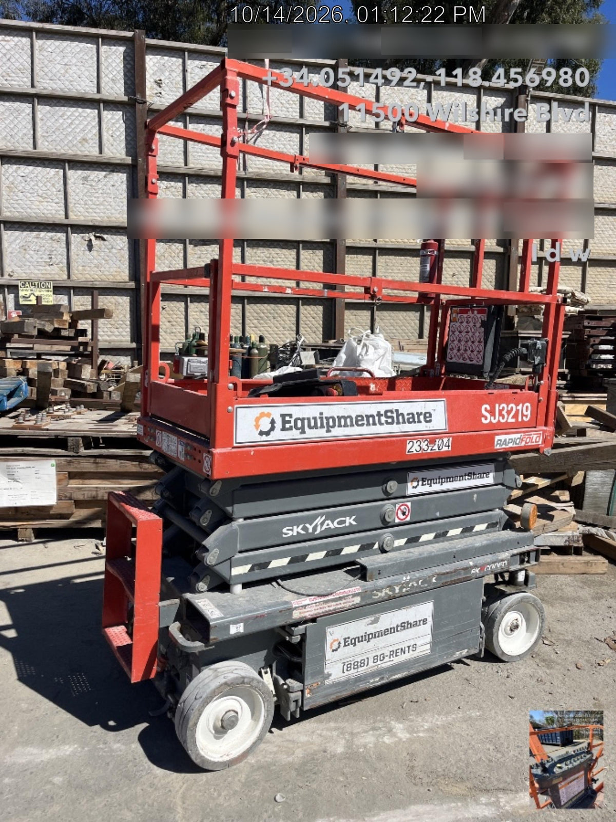 2022 SKYJACK SJ3219