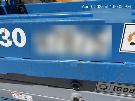2019 Genie GS-1930 Fixed Rails with Chain Entry