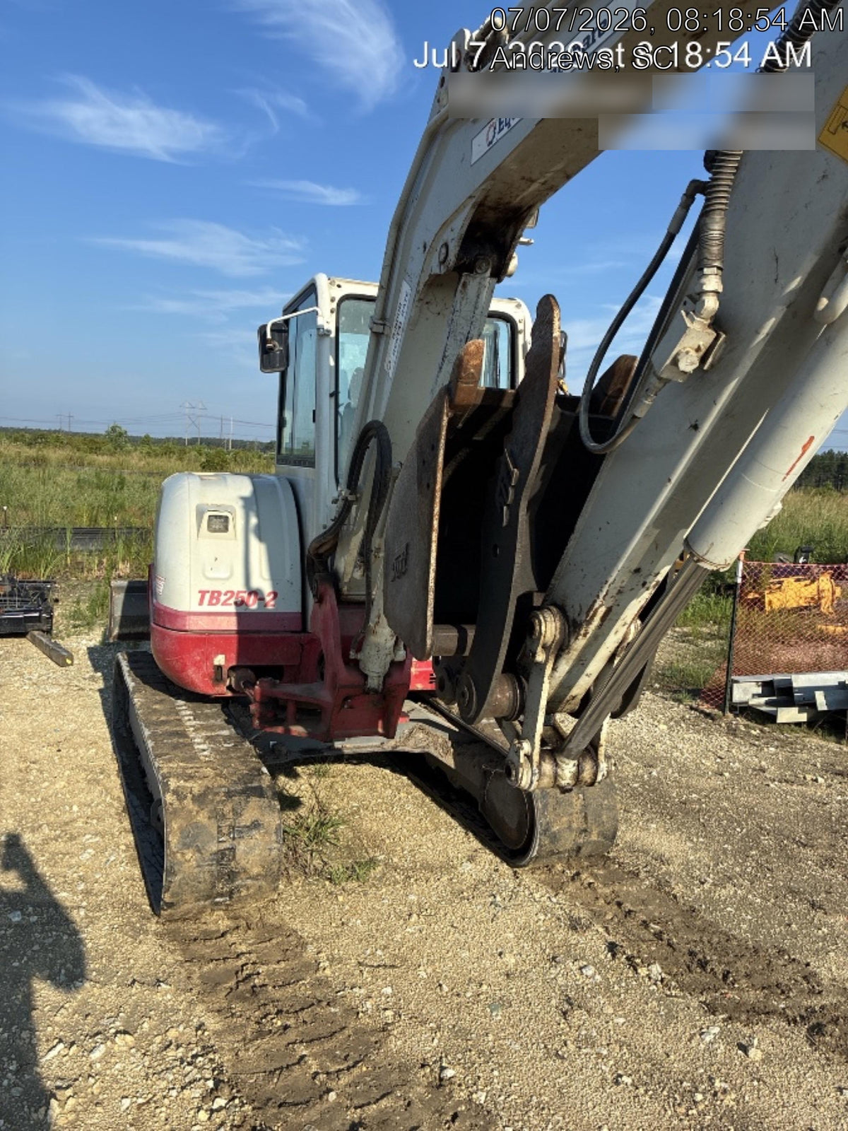 2021 TAKEUCHI TB250-2C