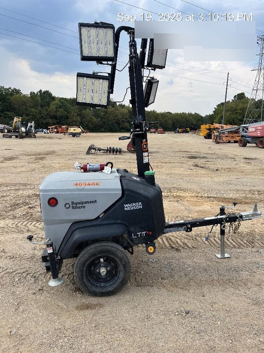 2024 Wacker Neuson LTT4 Diesel, Kohler KDW702, Deep Sea Controller, Auto Start, LED 320W, Bypass Outlet, T3