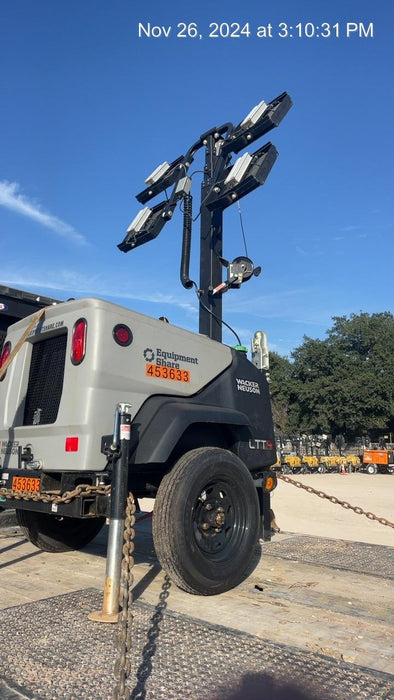 2024 Wacker Neuson LTT4 Diesel, Kohler KDW702, Deep Sea Controller, Auto Start, LED 320W, Bypass Outlet, T3