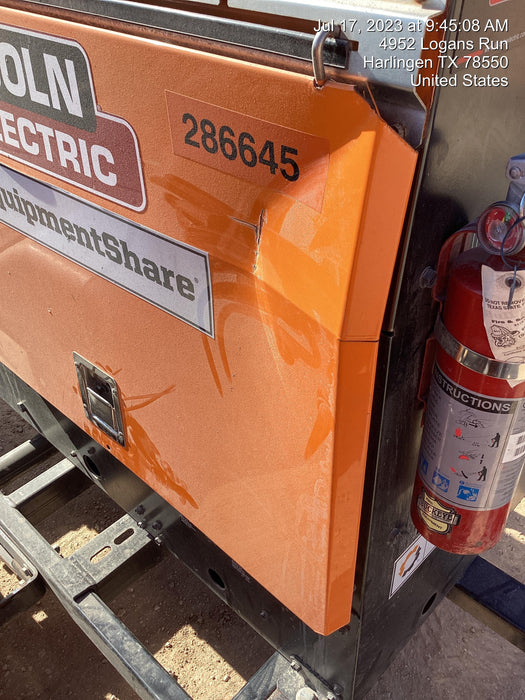 2022 Lincoln Electric LE400 Kubota V1505, Trlr, Cable Rack, Light Kit, ES Decals, T3