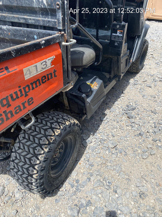 2021 Kubota RTV-X1140W-H Plastic Canopy, Windshield Acrylic Clear, LED Strobe Light, Wire Harness Kit, Back up Alarm